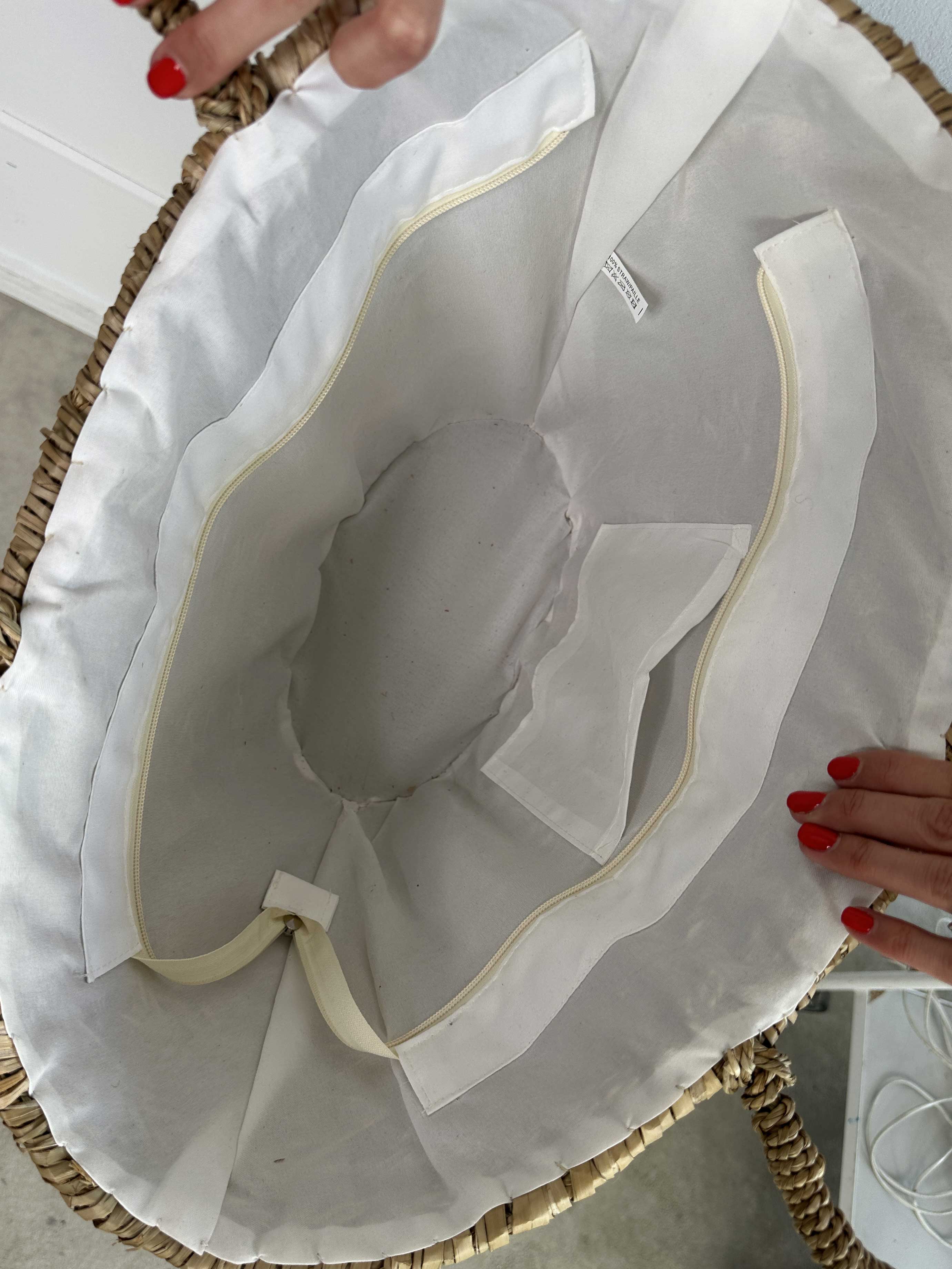 Adeline - Stor strandtaske med pailletter